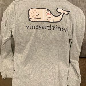 Boys LS Vineyard Vines Hockey Tee Medium